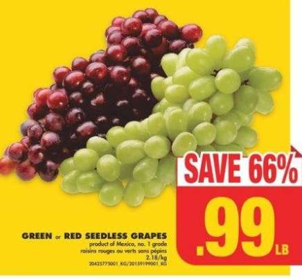thumbnail - Seedless grapes