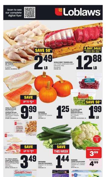 Loblaws Flyer - September 19, 2024 - September 25, 2024.