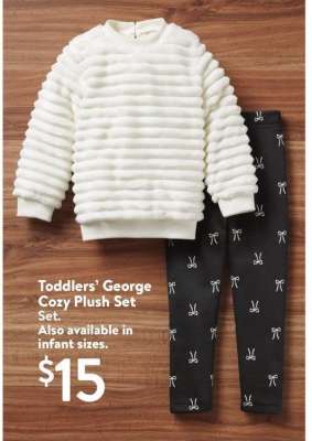 Toddlers' George Cozy Plush Set - Set.
Also available in
infant sizes.