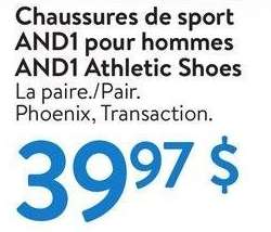 AND1 Athletic Shoes - Pair Phoenix, Transaction