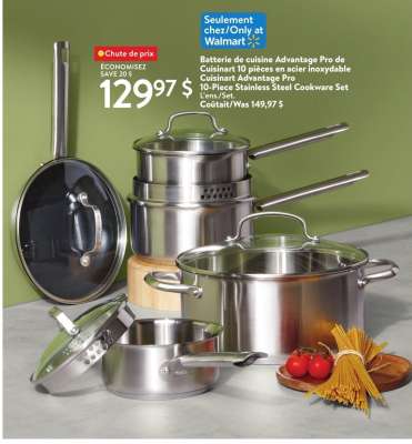 Cuisinart Stainless Steel Cookware Set - Set.
#50294272