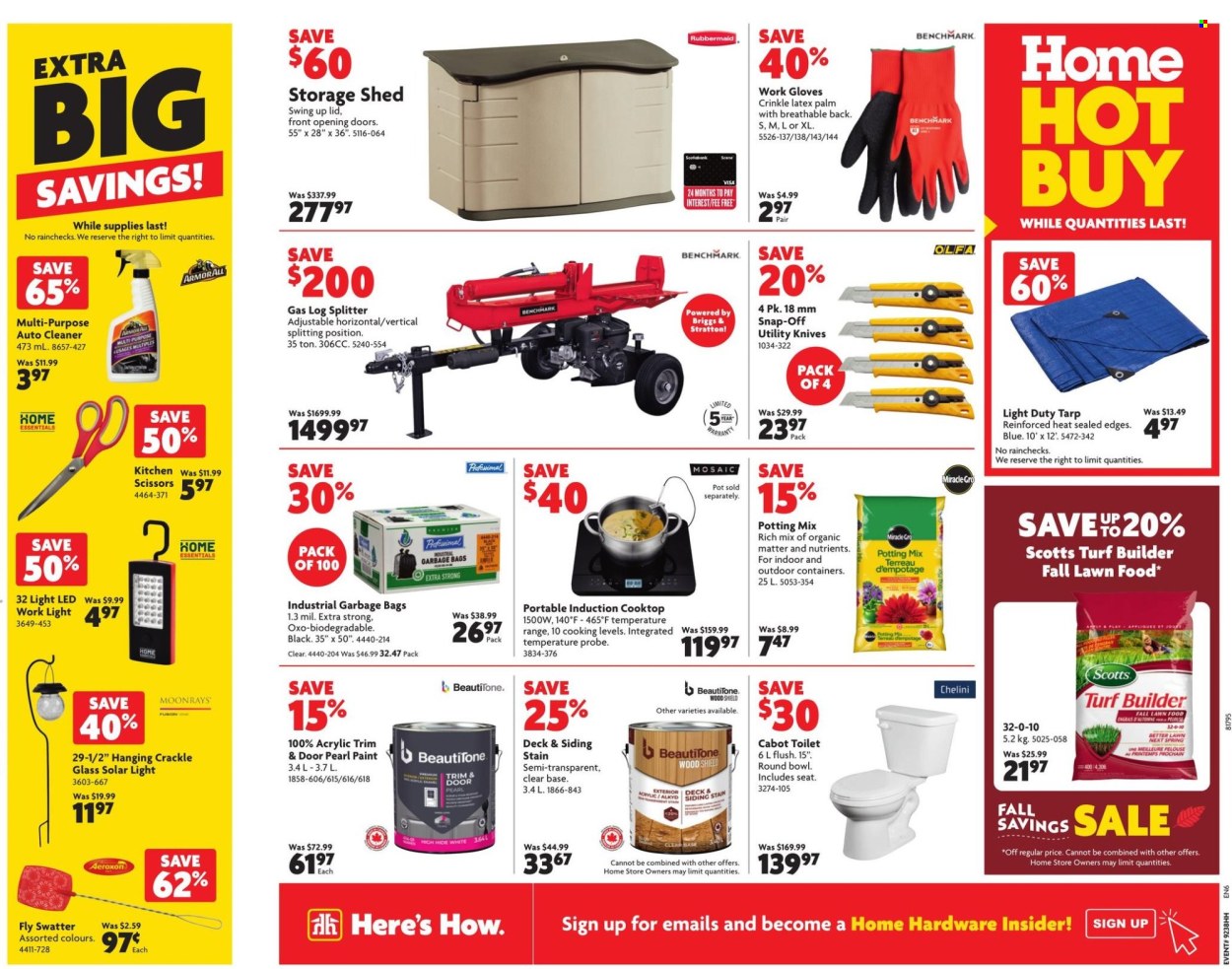 Home Hardware flyer - September 19, 2024 - September 25, 2024. Page 2