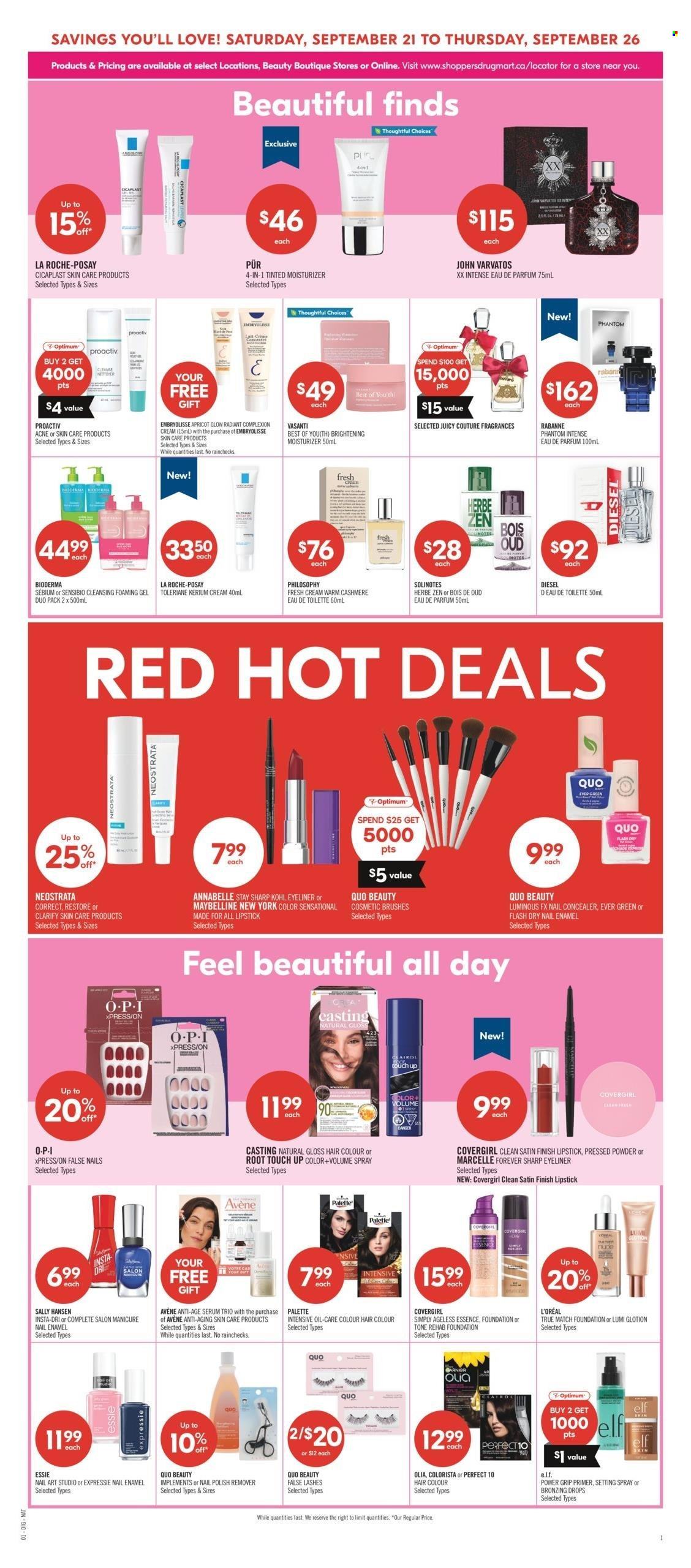 Shoppers Drug Mart flyer - September 21, 2024 - September 26, 2024. Page 14