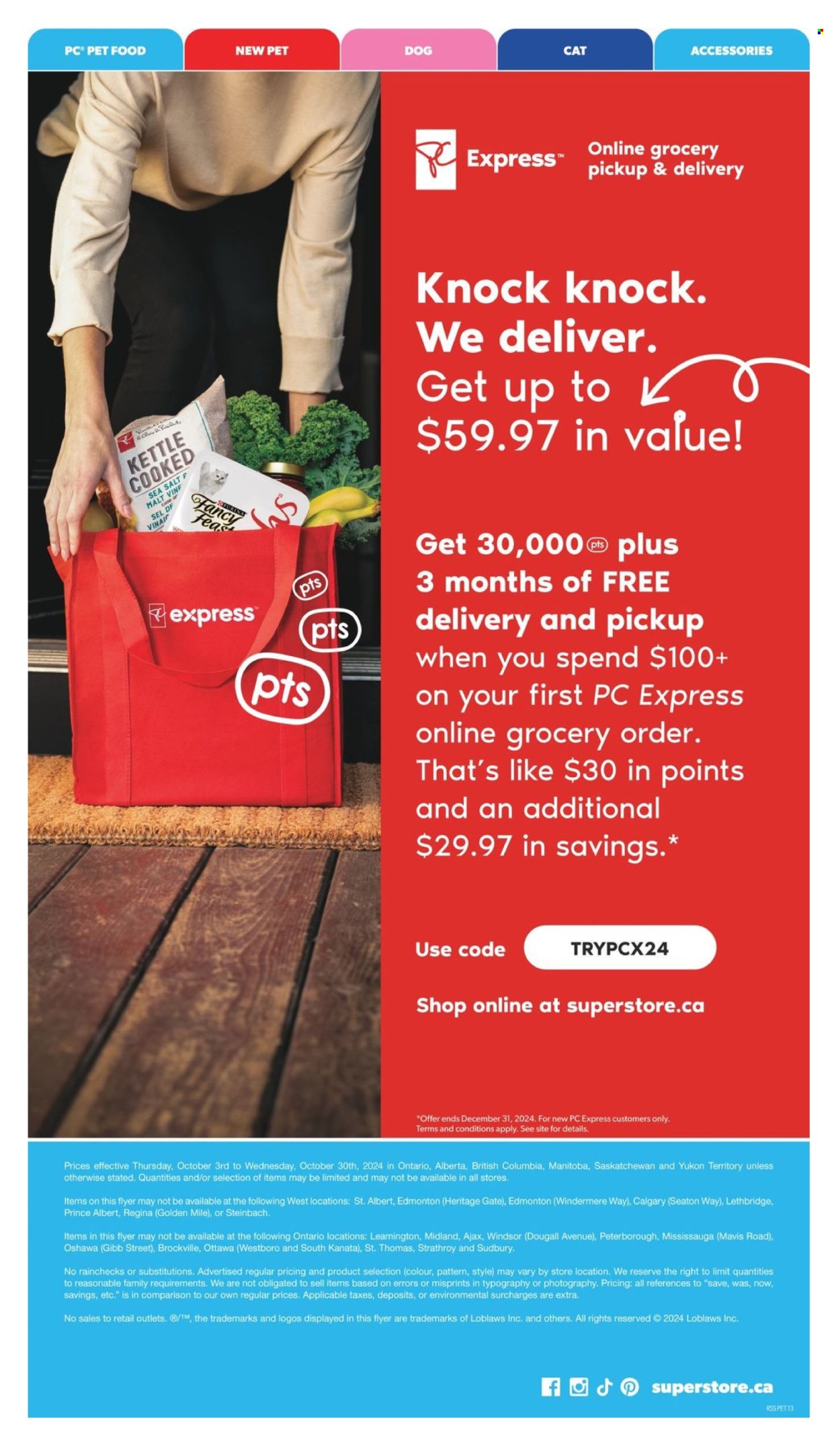 Real Canadian Superstore flyer - October 03, 2024 - October 30, 2024. Page 13