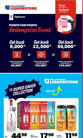 Real Canadian Liquorstore Flyer - October 02, 2024 - October 06, 2024.