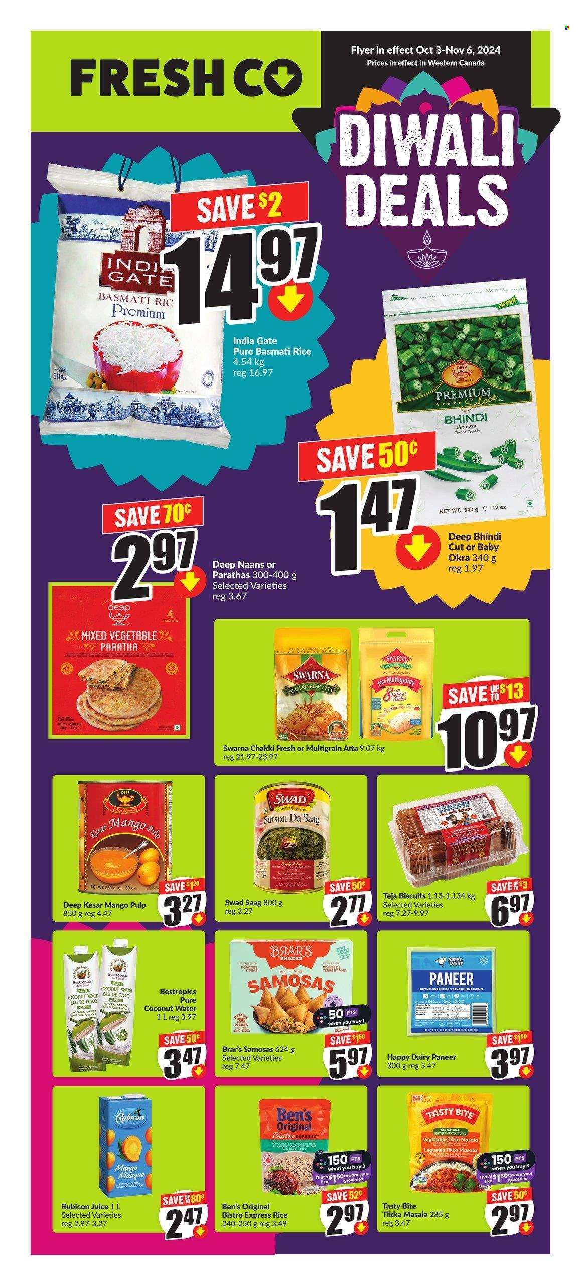 Chalo! FreshCo. flyer - October 03, 2024 - November 06, 2024. Page 1