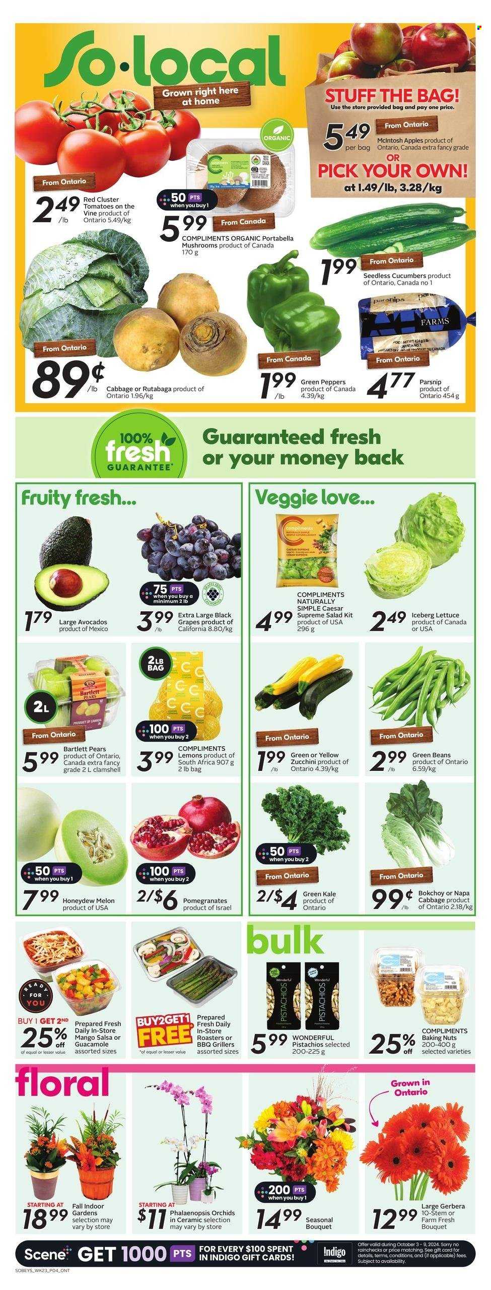 Sobeys Urban Fresh flyer - October 03, 2024 - October 09, 2024. Page 7