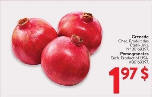 POMEGRANATES - Each. Product of USA
30169397