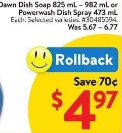 Dawn Powerwash Dish Spray 473 mL - Each. Selected varieties.
#30485594