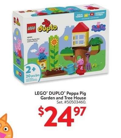 LEGO DUPLO Peppa Pig Garden and Tree House - Set.
50503460