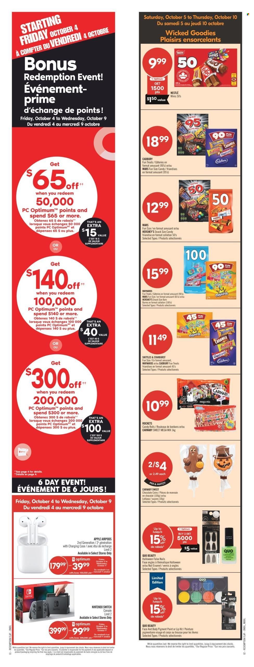 Shoppers Drug Mart flyer - October 05, 2024 - October 10, 2024. Page 3