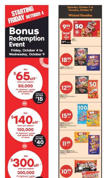 Shoppers Drug Mart Flyer - October 05, 2024 - October 10, 2024.