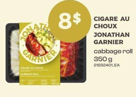 CIGARE AU CHOUX JONATHAN GARNIER | cabbage roll 350 G