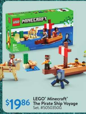 LEGO® Minecraft The Pirate Ship Voyage - Set. #50503500.