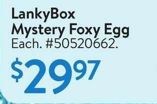 LankyBox Mystery Foxy Egg - Each.
50520662