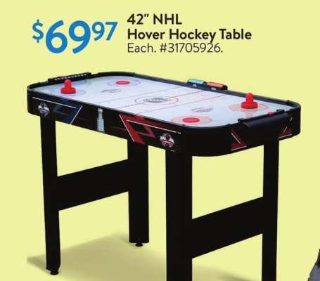 42" NHL Hover Hockey Table - Each. #31705926.