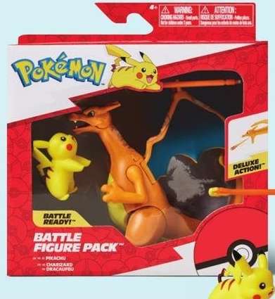 Pokemon Charizard and Pikachu Pack - Each.