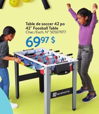 42" Foosball Table - Each.
50507977