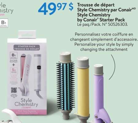 Style Chemistry by Conair® Starter Pack - Pack. 50526303