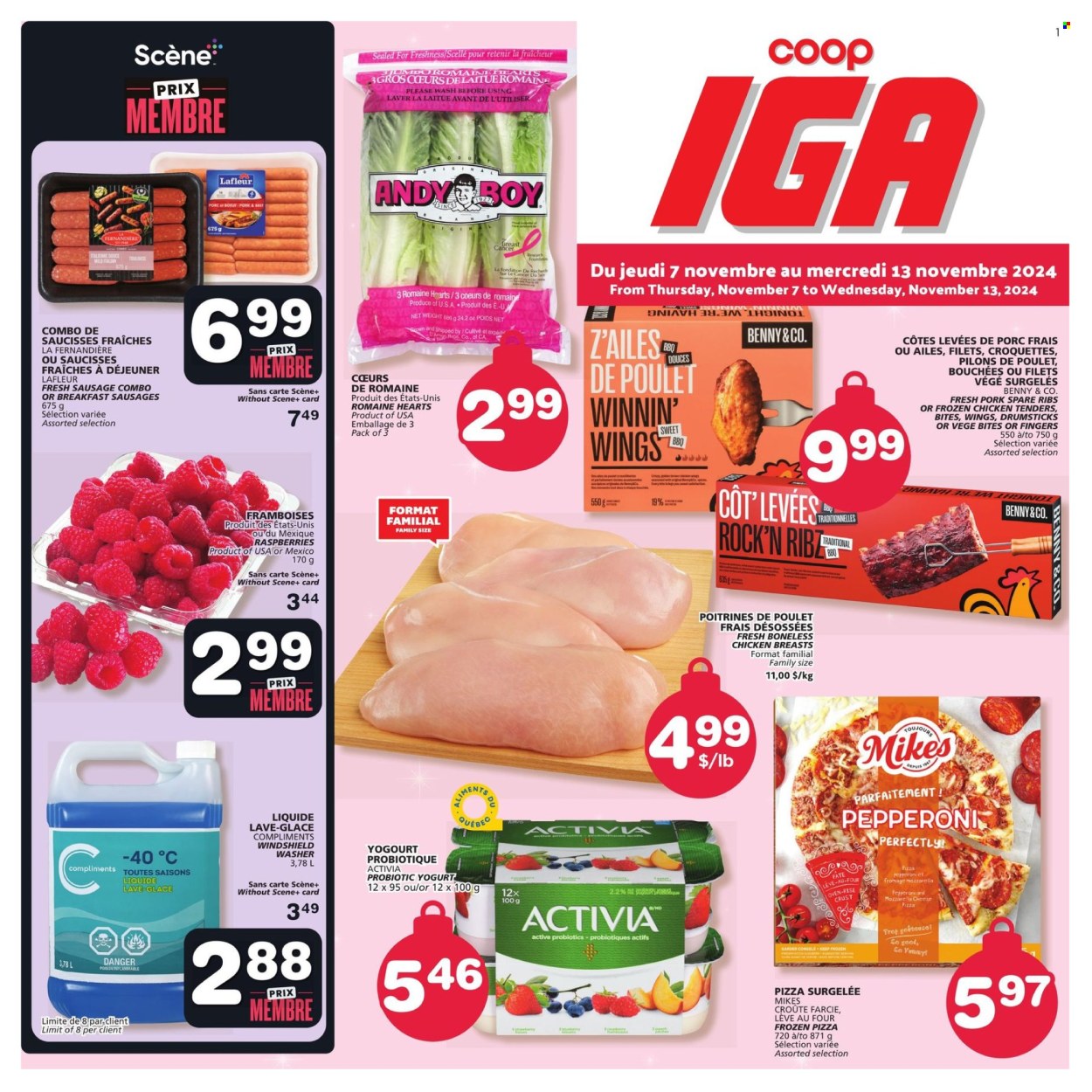 IGA flyer - November 07, 2024 - November 13, 2024. Page 1