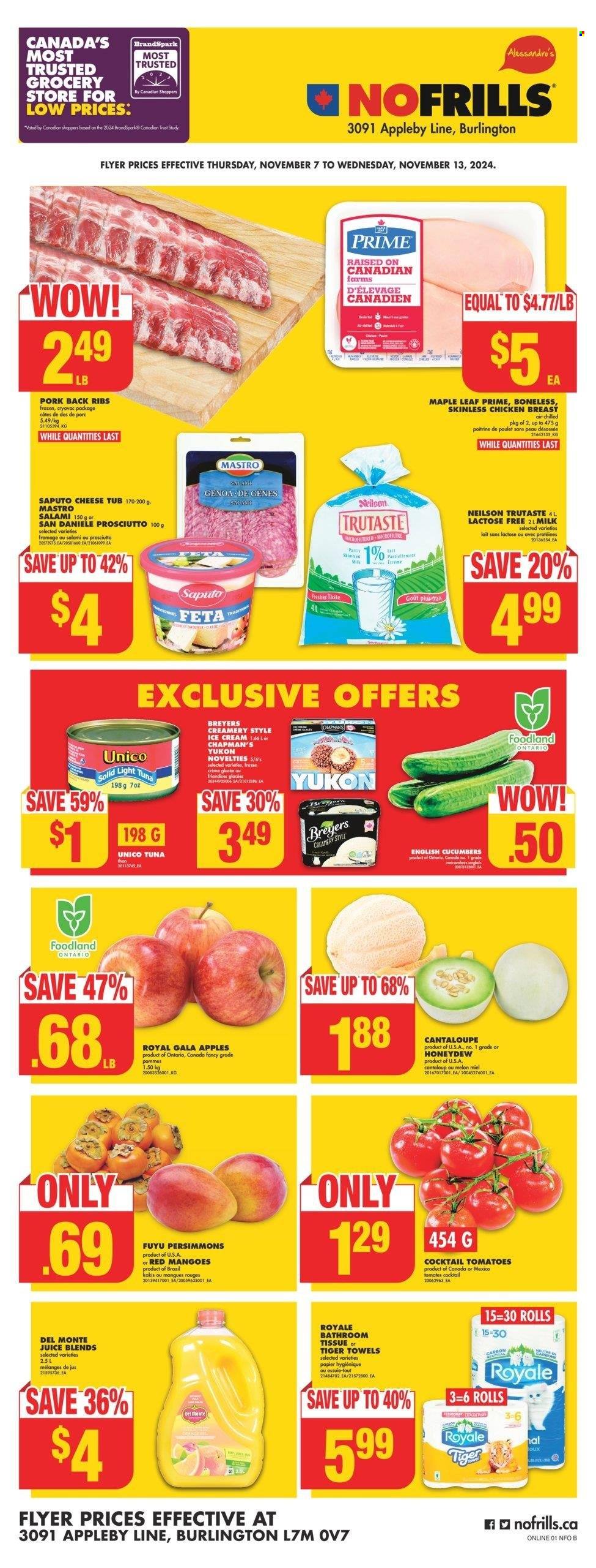 No Frills flyer - November 07, 2024 - November 13, 2024. Page 1