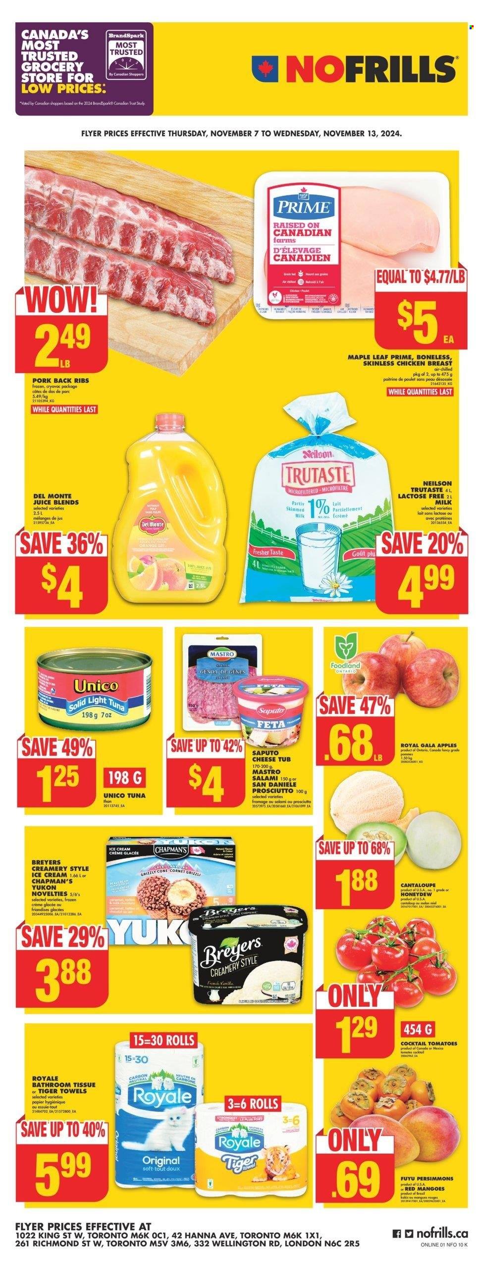 No Frills flyer - November 07, 2024 - November 13, 2024. Page 1