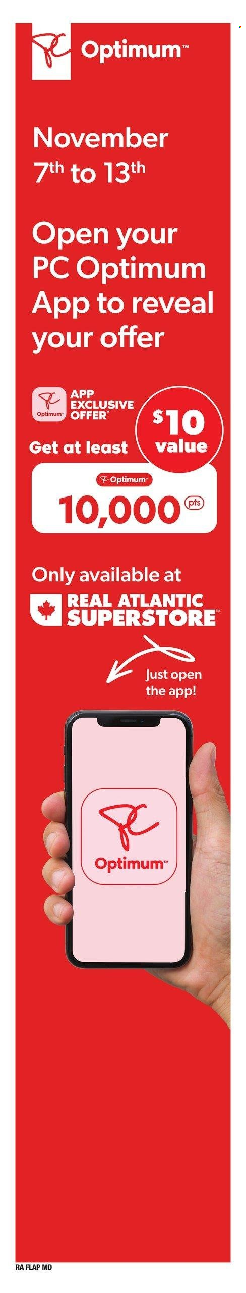 Atlantic Superstore flyer - November 07, 2024 - November 13, 2024. Page 1