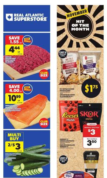 Atlantic Superstore Flyer - November 07, 2024 - November 13, 2024.