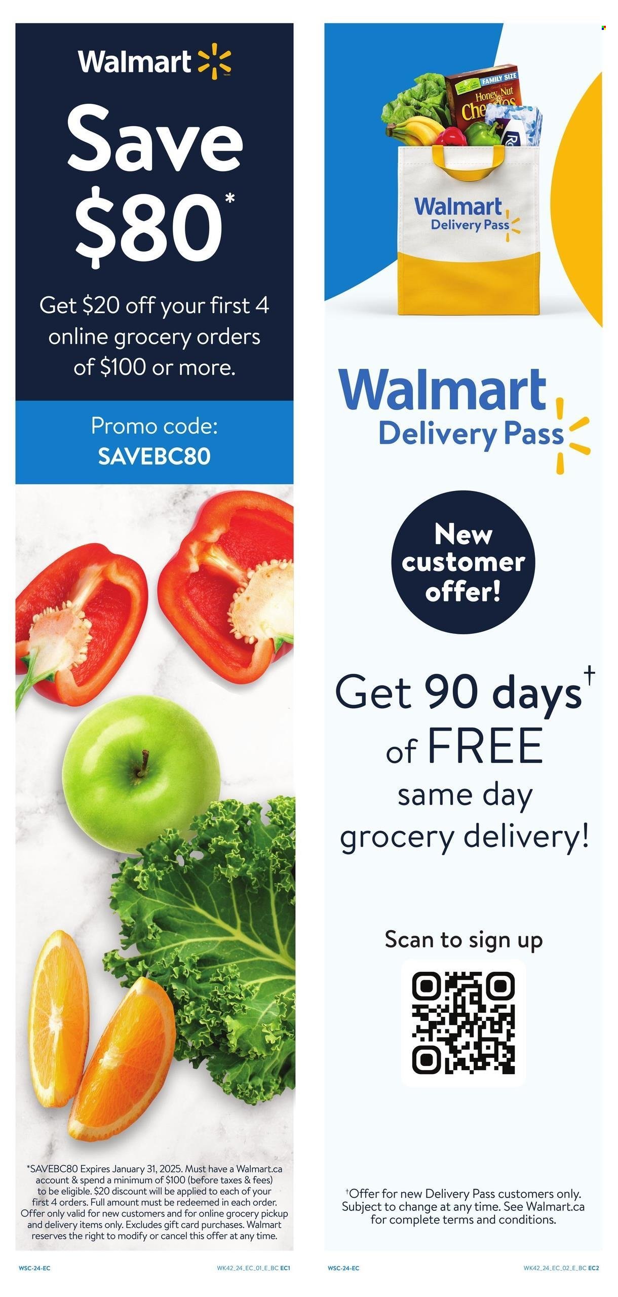 Walmart flyer - November 07, 2024 - November 13, 2024. Page 1