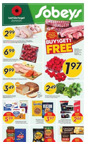 Sobeys Flyer - November 07, 2024 - November 13, 2024.