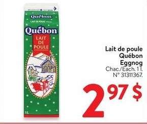 Québon Eggnog - Each. 1L
31311367