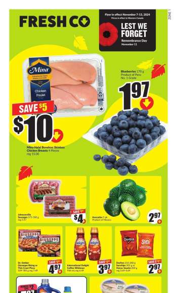 FreshCo. Flyer - November 07, 2024 - November 13, 2024.