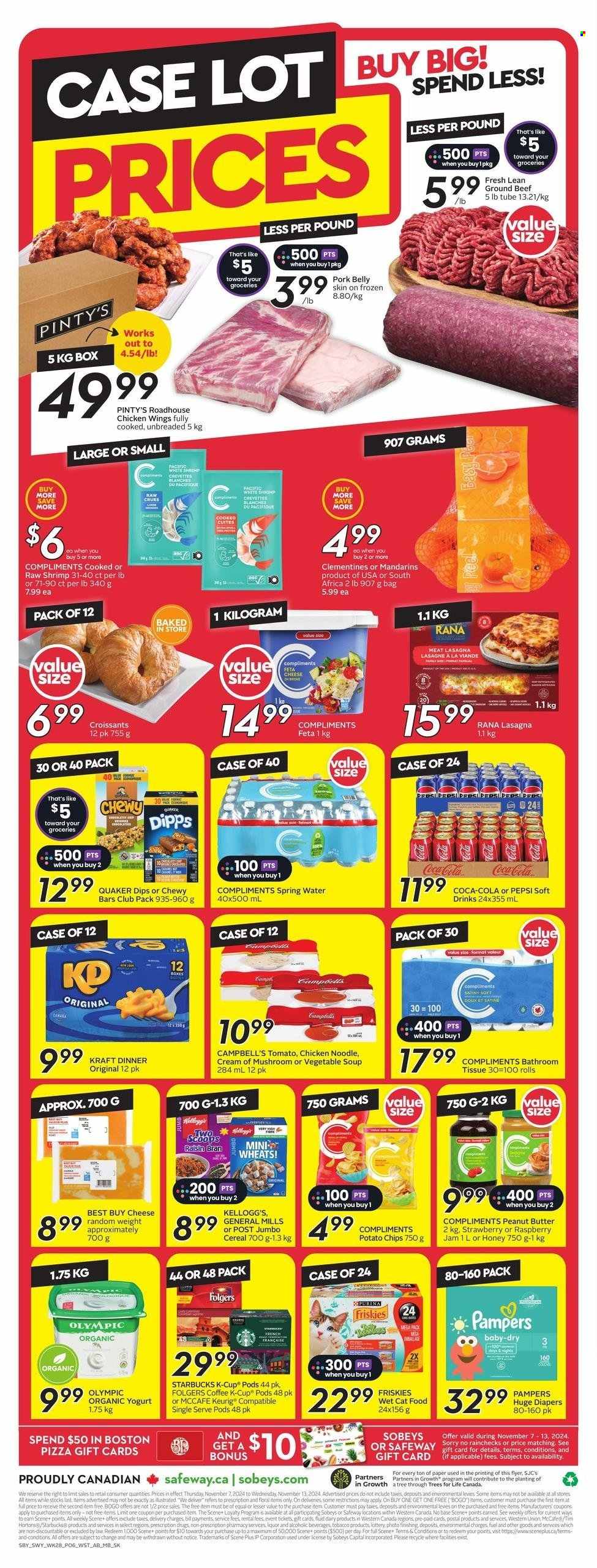 Sobeys flyer - November 07, 2024 - November 13, 2024. Page 1