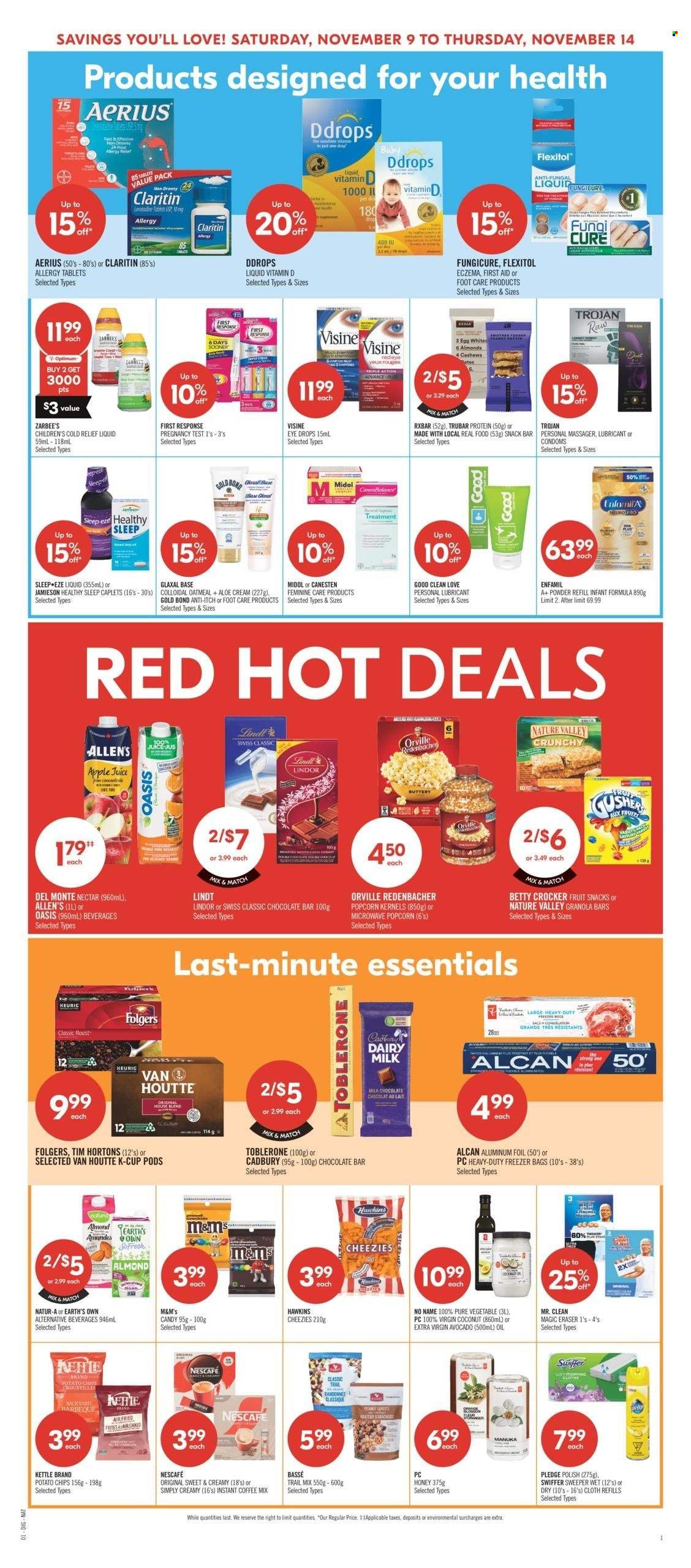 Shoppers Drug Mart flyer - November 09, 2024 - November 14, 2024. Page 1