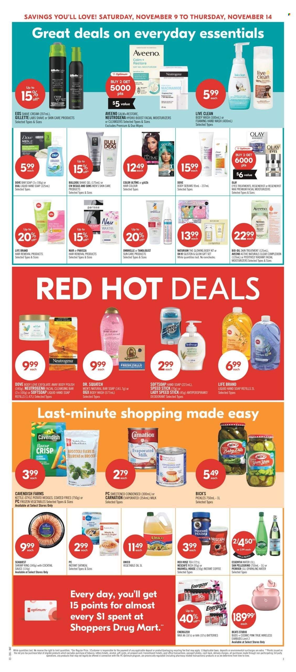 Shoppers Drug Mart flyer - November 09, 2024 - November 14, 2024. Page 1