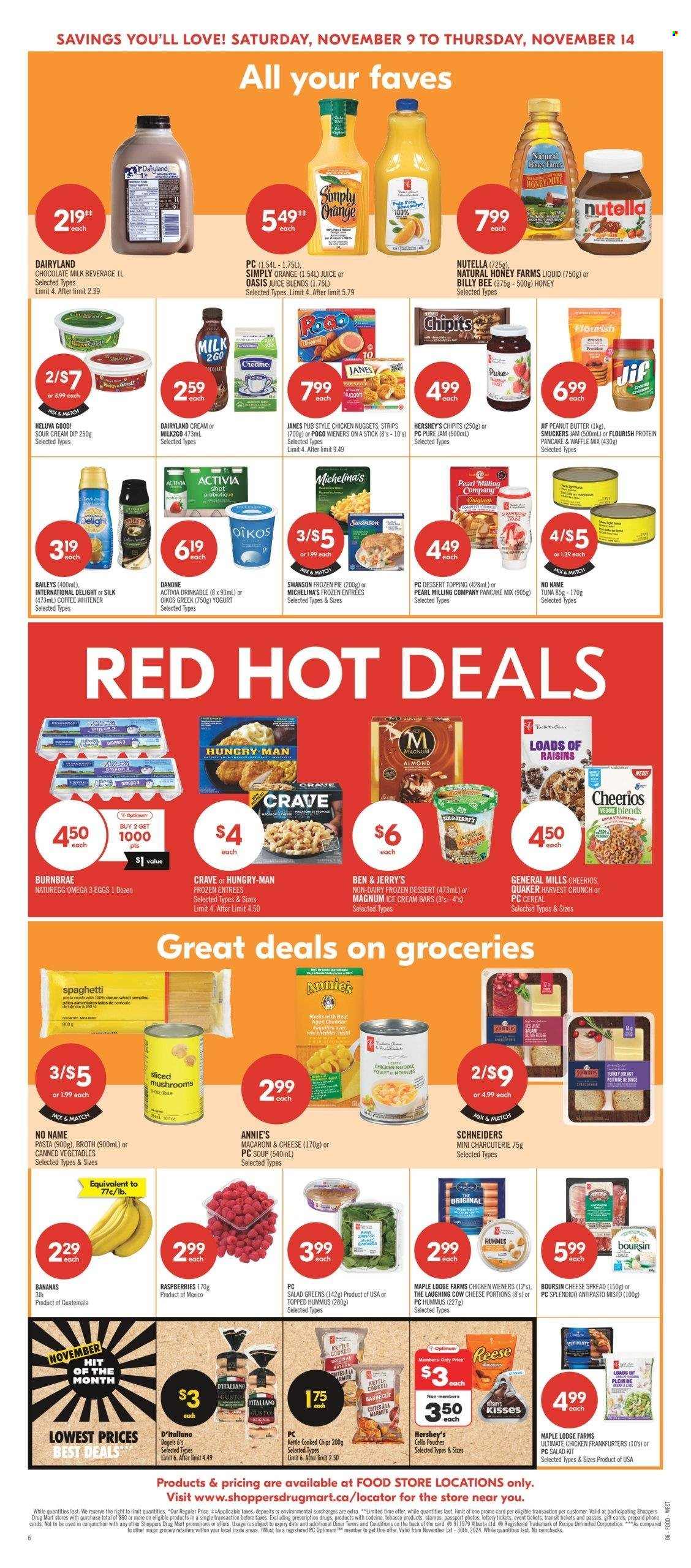 Shoppers Drug Mart flyer - November 09, 2024 - November 14, 2024. Page 1