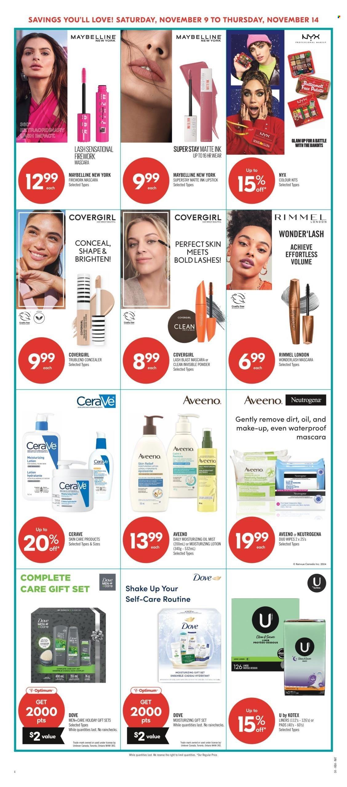 Shoppers Drug Mart flyer - November 09, 2024 - November 14, 2024. Page 1