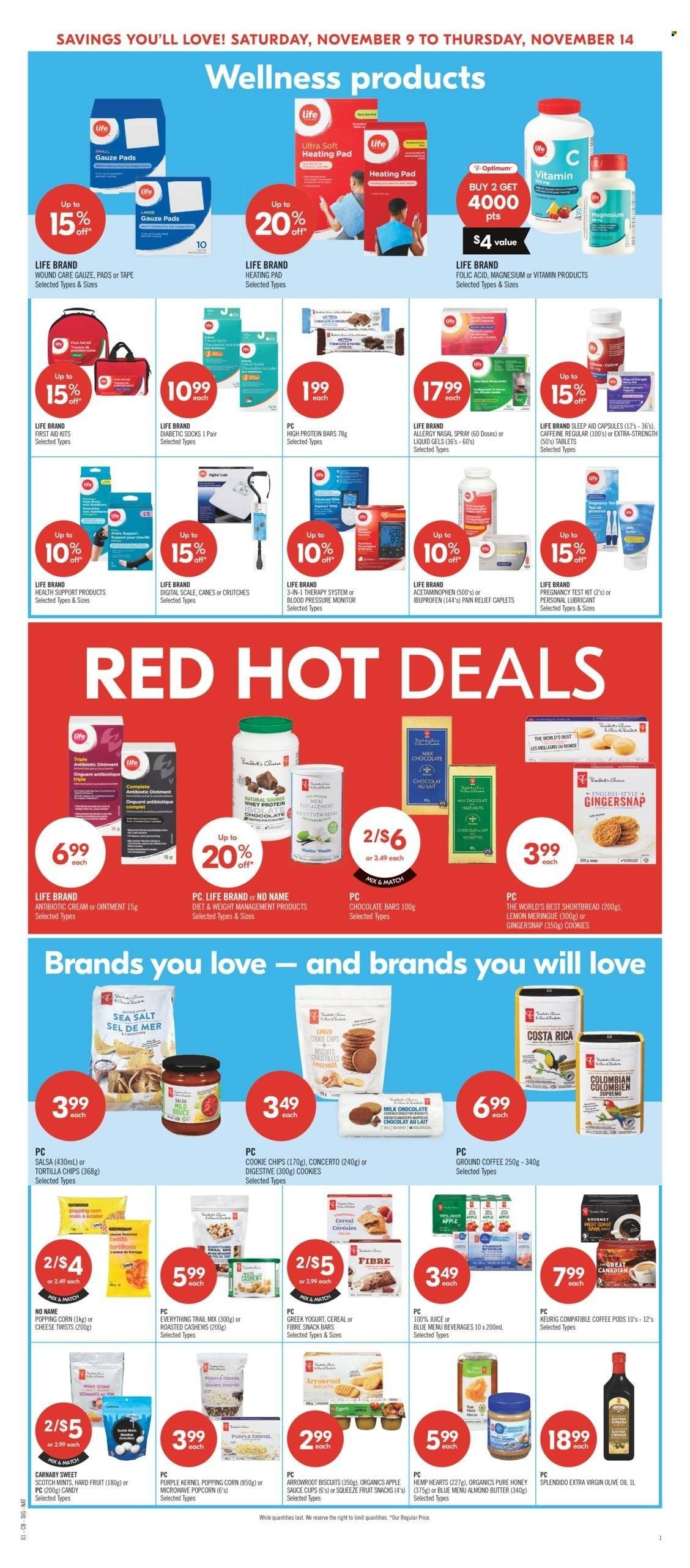 Shoppers Drug Mart flyer - November 09, 2024 - November 14, 2024. Page 1