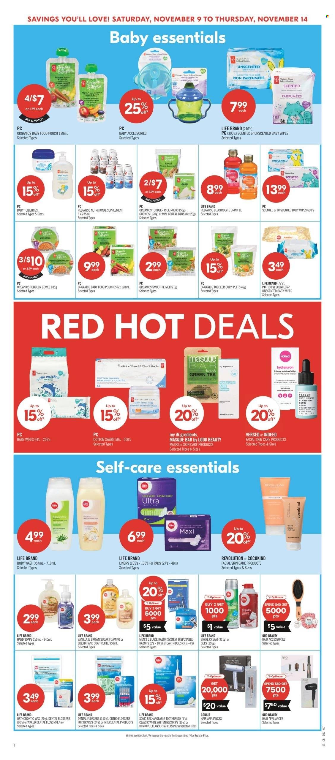 Shoppers Drug Mart flyer - November 09, 2024 - November 14, 2024. Page 1