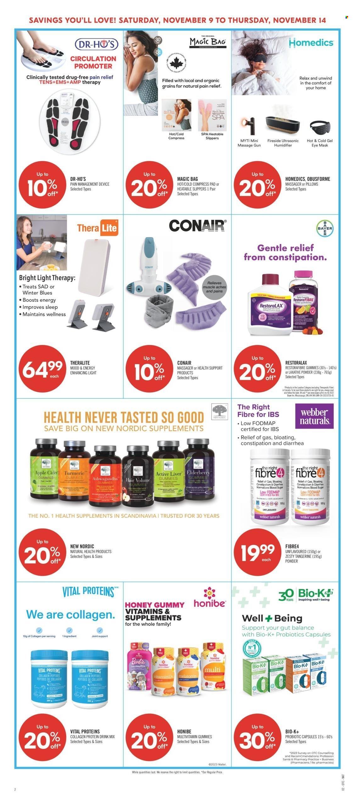 Shoppers Drug Mart flyer - November 09, 2024 - November 14, 2024. Page 1