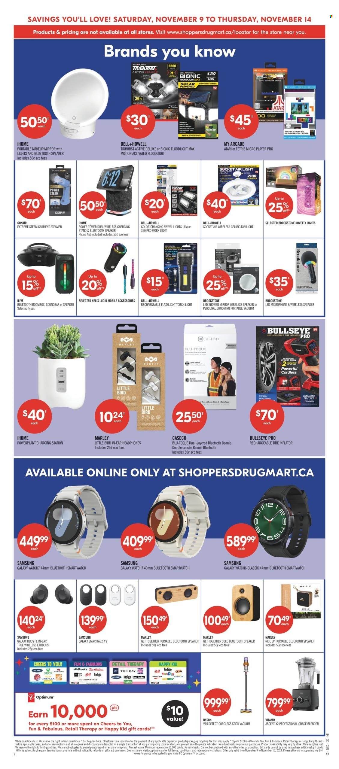 Shoppers Drug Mart flyer - November 09, 2024 - November 14, 2024. Page 1