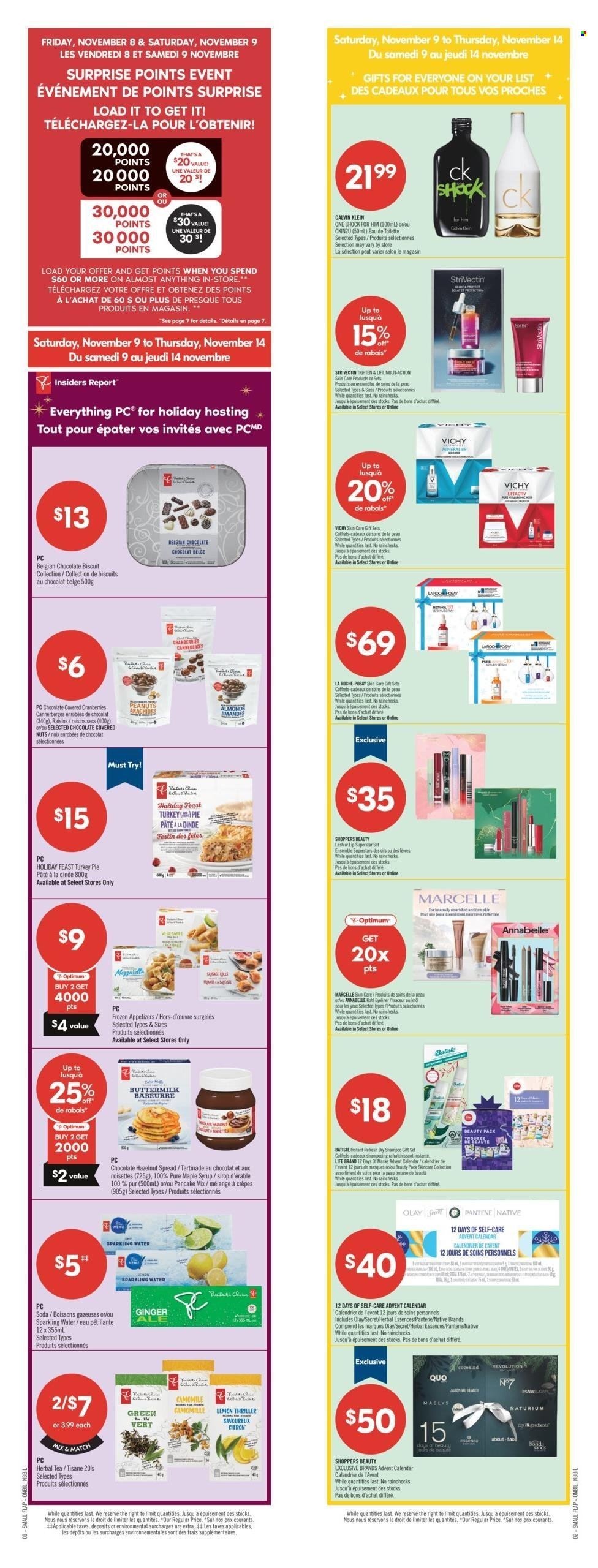 Shoppers Drug Mart flyer - November 09, 2024 - November 14, 2024. Page 1