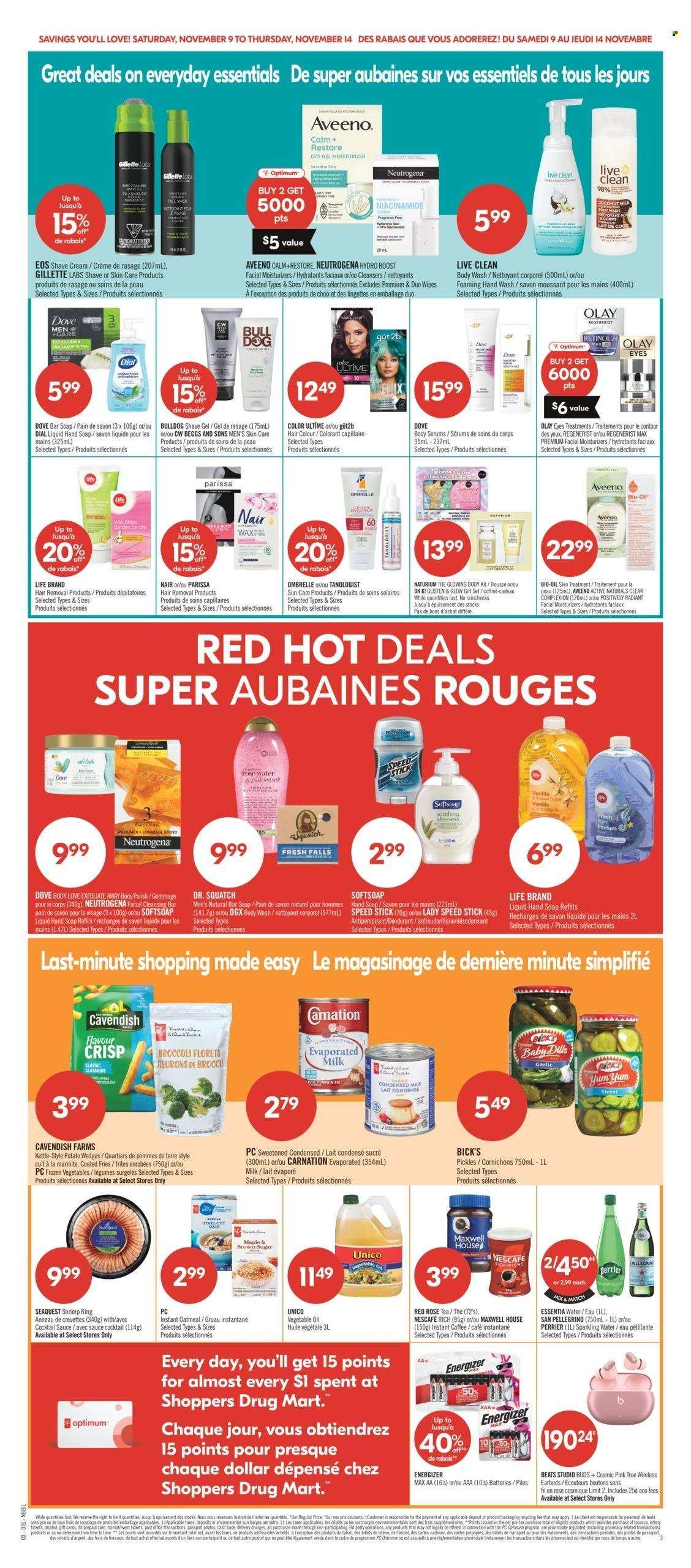 Shoppers Drug Mart flyer - November 09, 2024 - November 14, 2024. Page 1