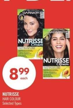 NUTRISSE HAIR COLOUR - Selected Types