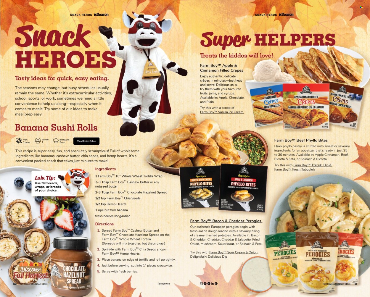 Farm Boy flyer. Page 1