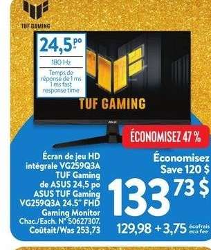 ASUS TUF Gaming VG259Q3A 24.5" FHD Gaming Monitor - Each. 50627307

598 $ + 40¢ eco fee