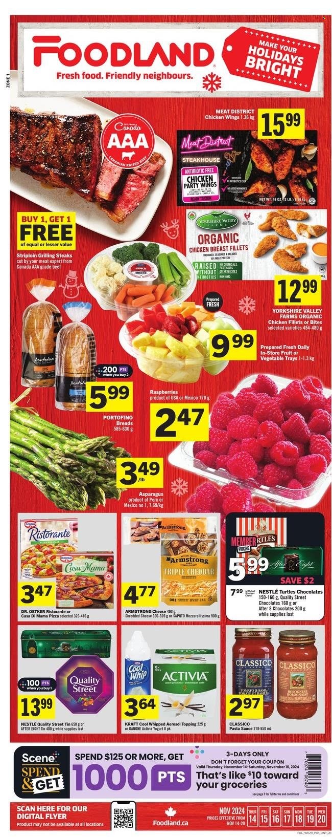 Foodland flyer - November 14, 2024 - November 20, 2024. Page 1