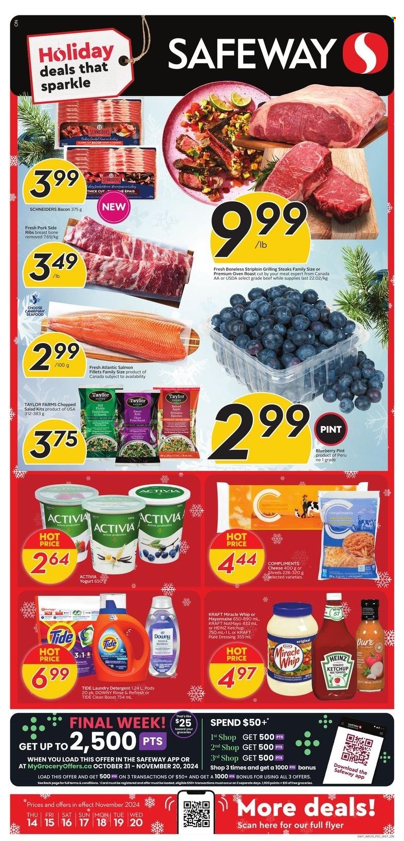 Safeway flyer - November 14, 2024 - November 20, 2024. Page 1