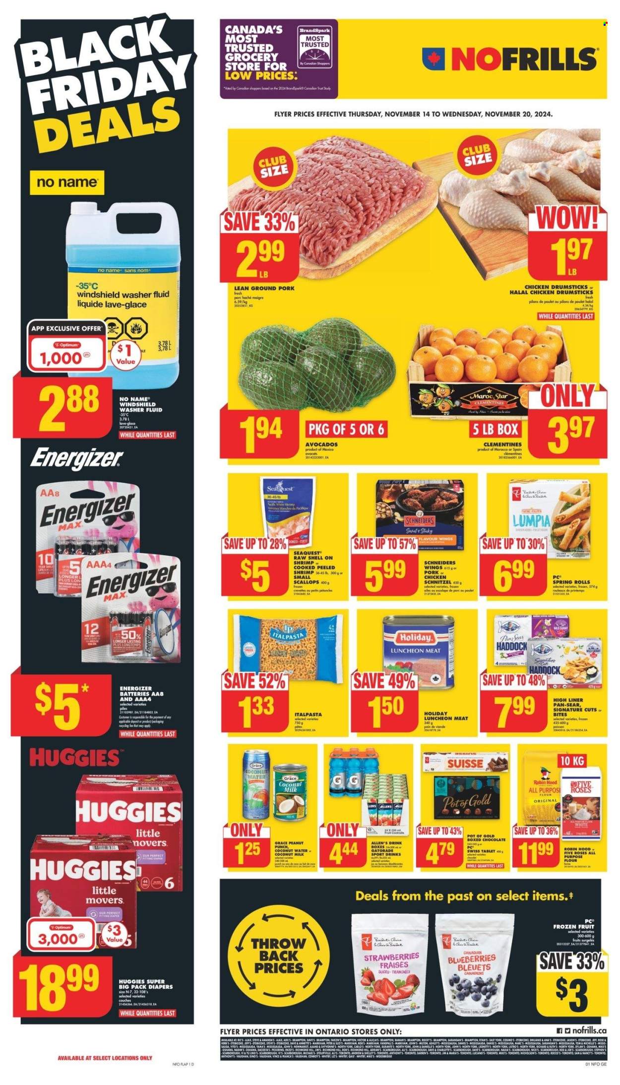 No Frills flyer - November 14, 2024 - November 20, 2024. Page 1