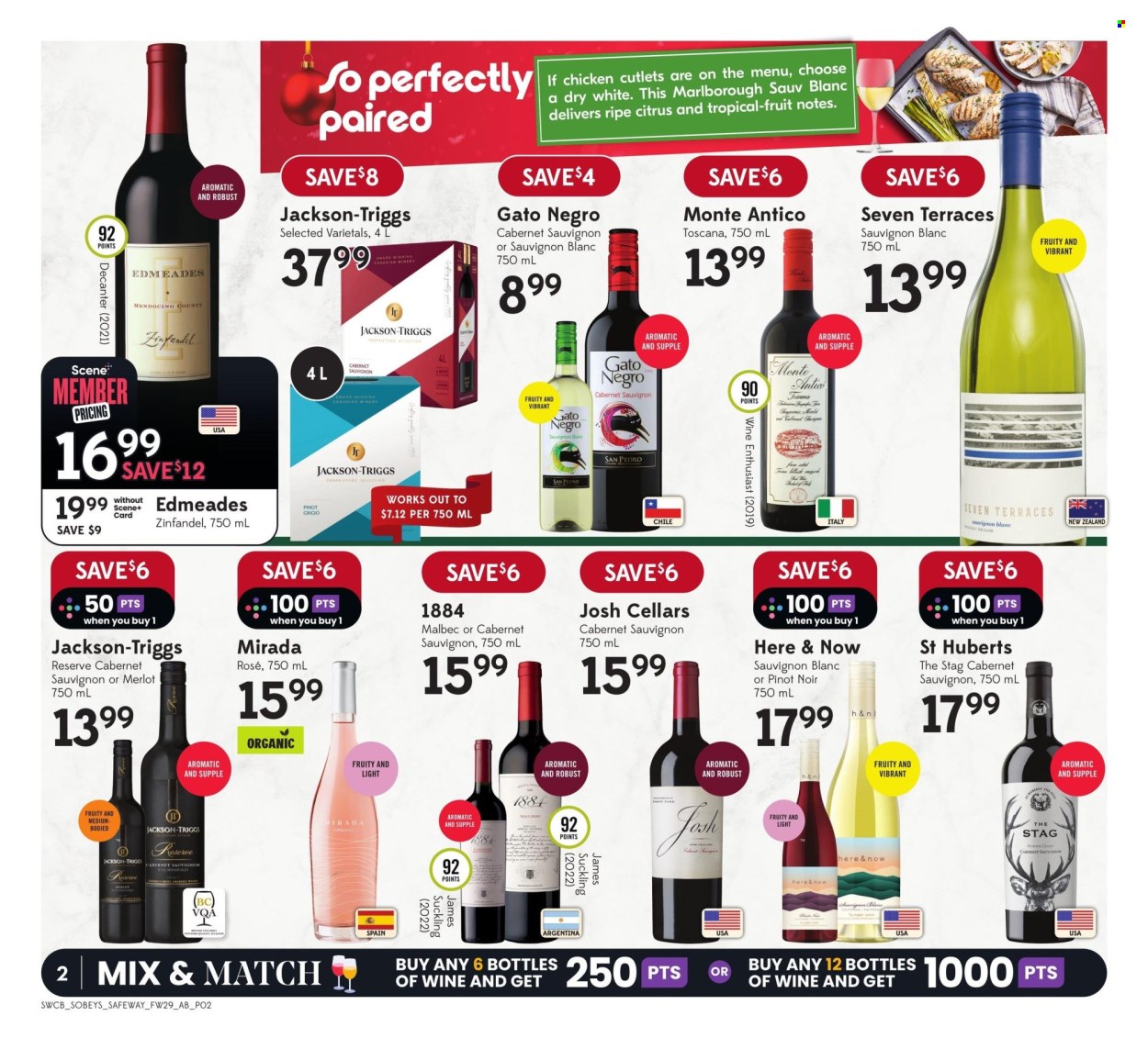 Sobeys Liquor flyer - November 14, 2024 - November 20, 2024. Page 1